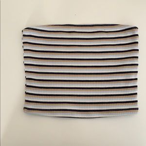 Striped tube top